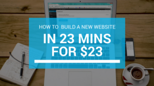 how to build new website