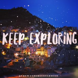 Keep Exploring