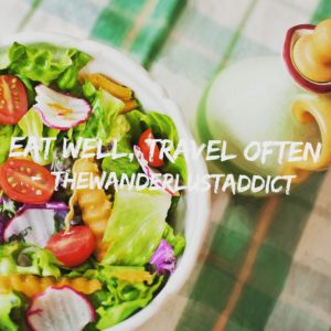 Eat well, travel often