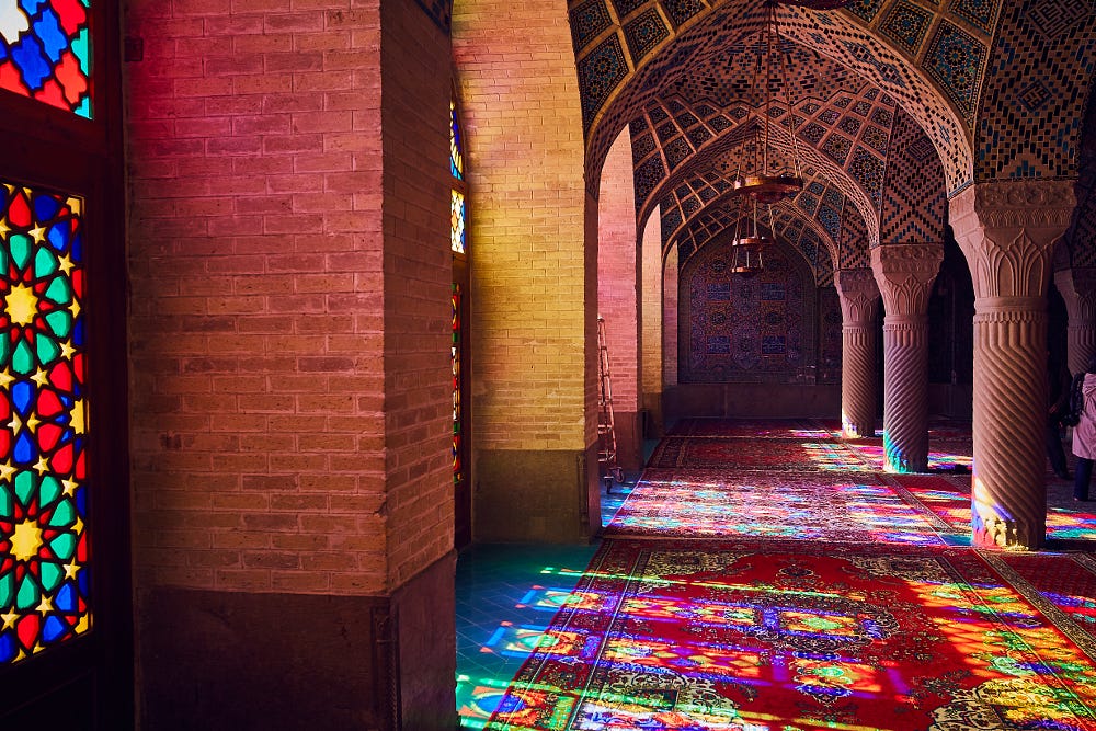 Nasir al-Mulk Mosque Shiraz Iran