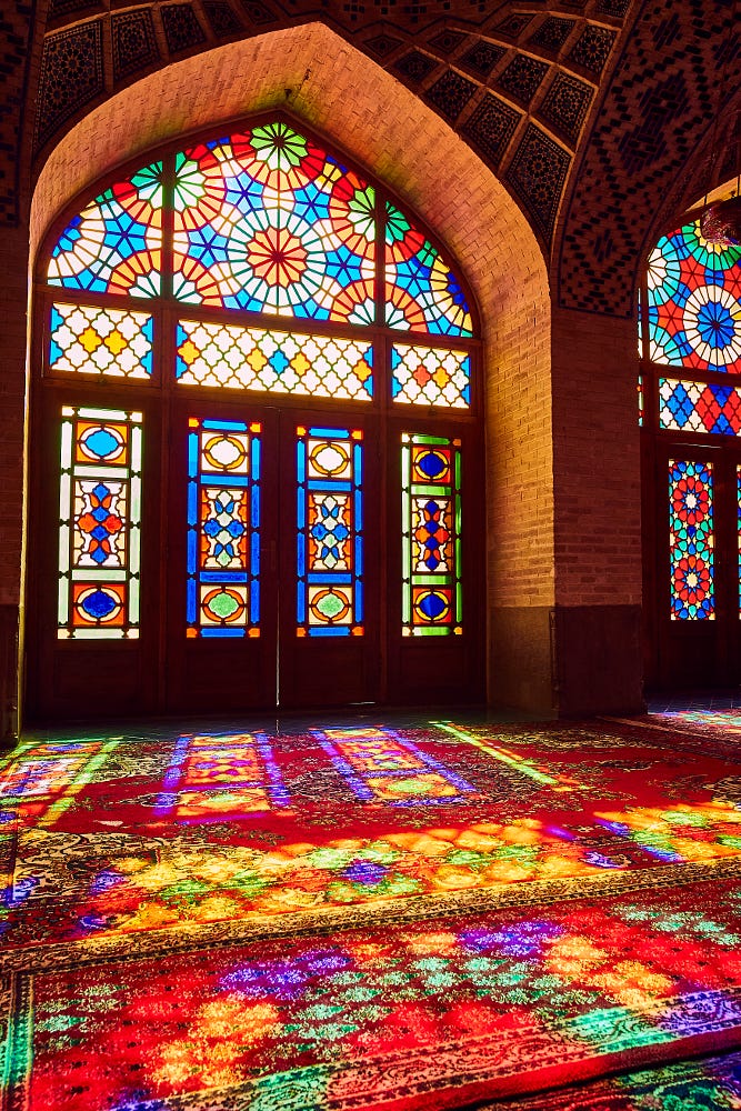 Nasir al-Mulk Mosque Shiraz Iran