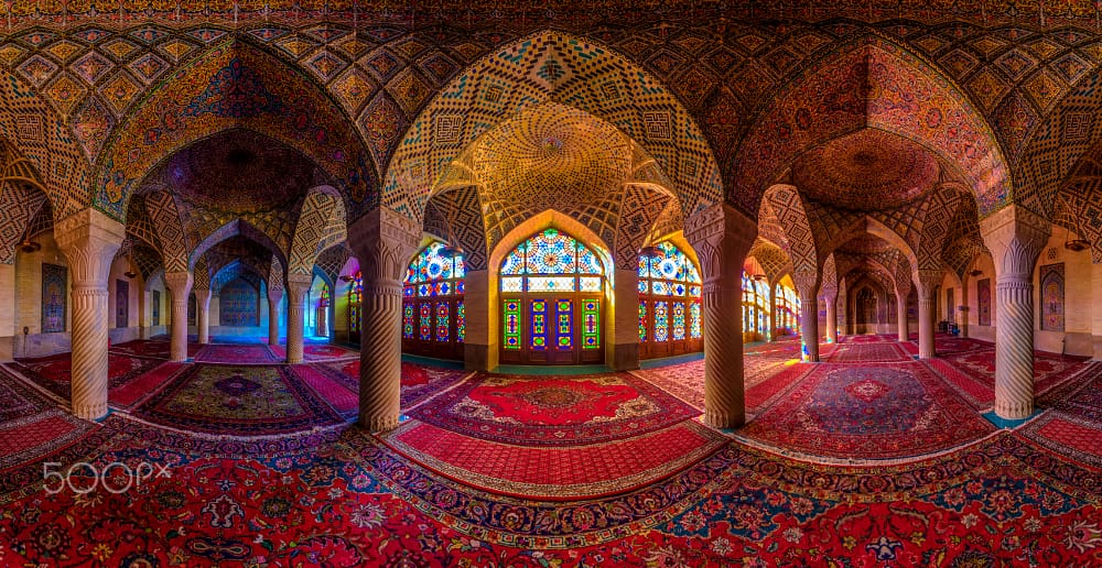 Nasir al-Mulk Mosque Shiraz Iran