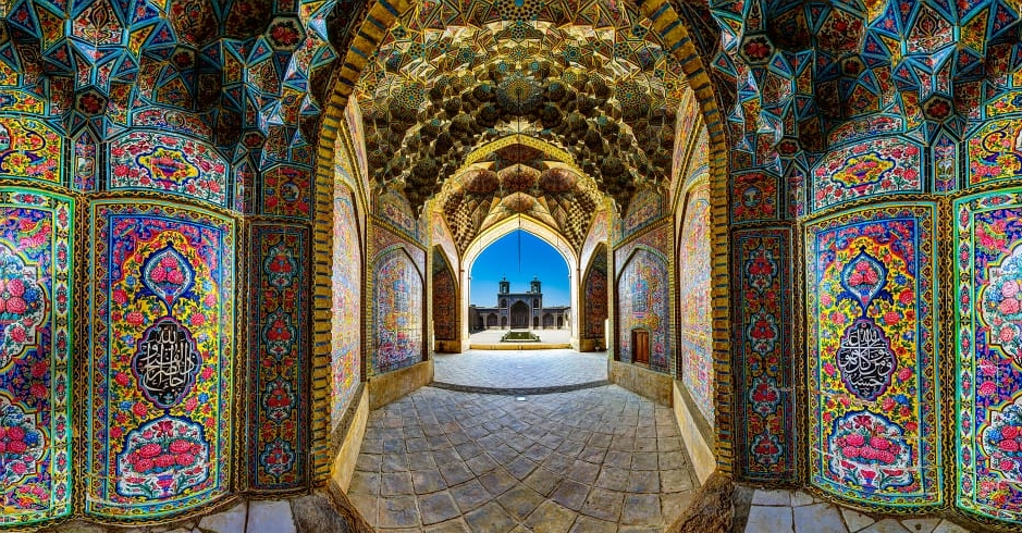 Nasir al-Mulk Mosque Shiraz Iran