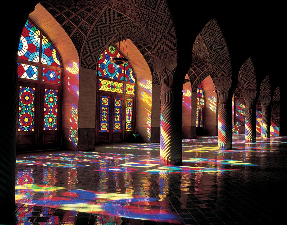 Nasir al-Mulk Mosque Shiraz Iran