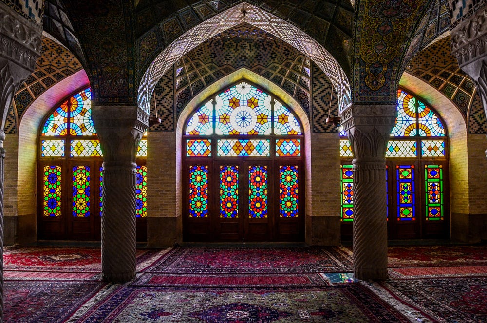 Nasir al-Mulk Mosque Shiraz Iran