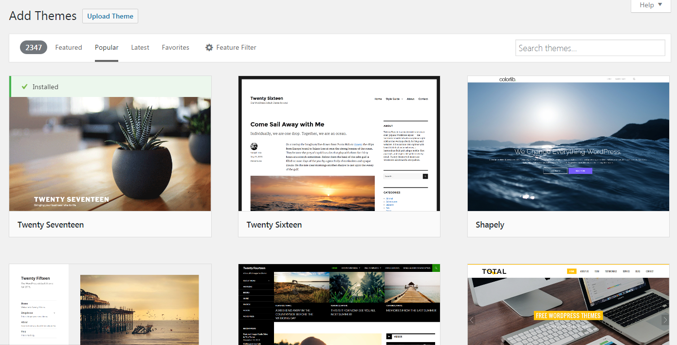 wordpress themes